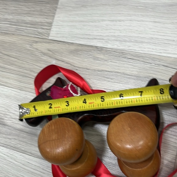 MilkWeed Dog Rolling Wooden Massager Dog Gift Animal Terrier Toy On Wheels - Picture 10 of 12